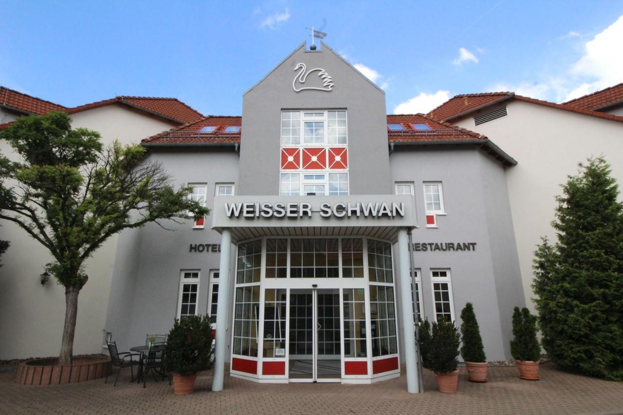 Hotel Weisser Schwan Érfurt Exterior foto